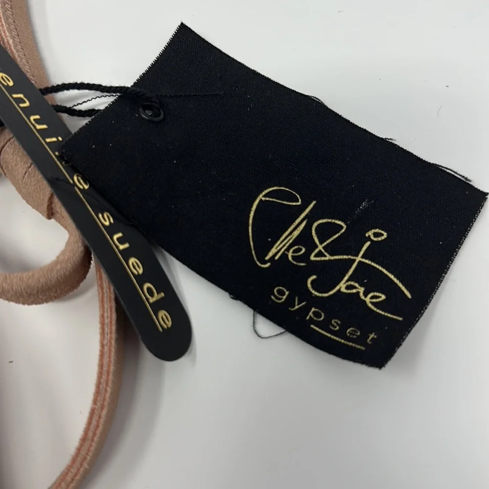 Elle Jae Gypset WILDLEDER CROSSBODY in blush
